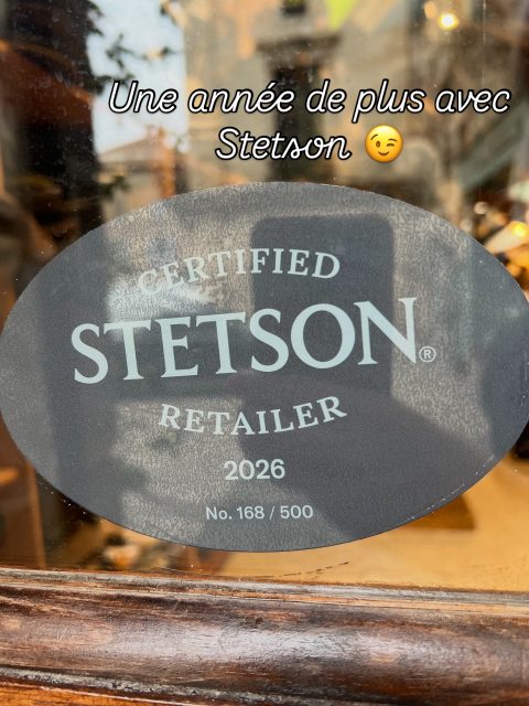 Merci à Stetson pour leur confiance 🤠, la nouvelle collection commence à arriver.