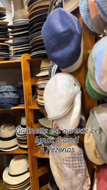 Des chapeaux, des casquettes, des créations pour vos cérémonies, Galinette vous coiffe pour toutes vos occasions.  Pour vous protéger du soleil ou pour compléter votre tenue, ou pour votre plaisir, venez nous voir.
13 place Gambetta 34120 Pézenas 0467907000
#pezenas #chapeau #casquette #montpellier #soleilcouchant