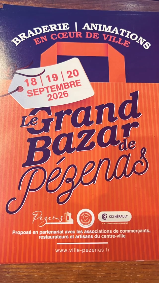 Ce week-end : 3 jours de bonnes affaires à Pézenas.
Chapeaux et casquettes été et hiver à petits prix.
On a reçu des casquettes baseball, des casquettes en cuir, des casquettes irlandaises et un chapeau de cow-boy blanc magnifique 🤩 en feutre.
Les chapeaux de galinette, place Gambetta Pézenas 0467907000